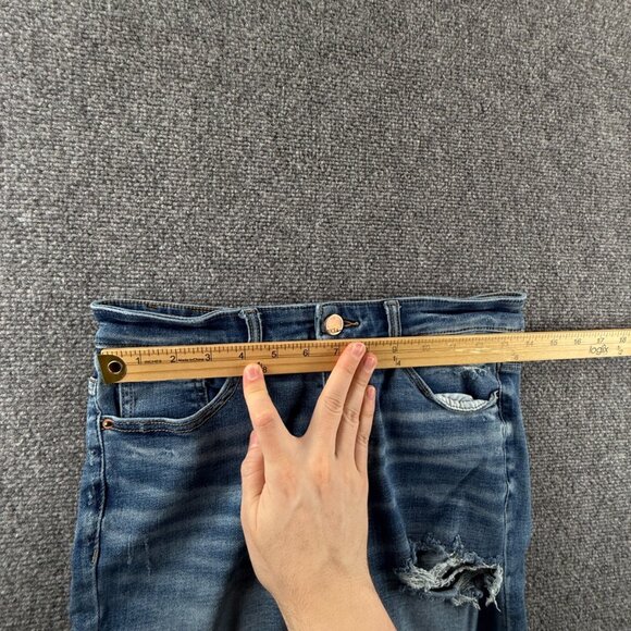 BKE Parker Jeans Women Blue Denim High Rise Ankle Skinny Adult ACTL 27X25 - Picture 12 of 15